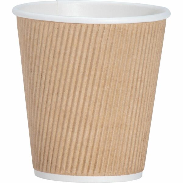 Genuine Joe 10 oz Rippled Hot Cups