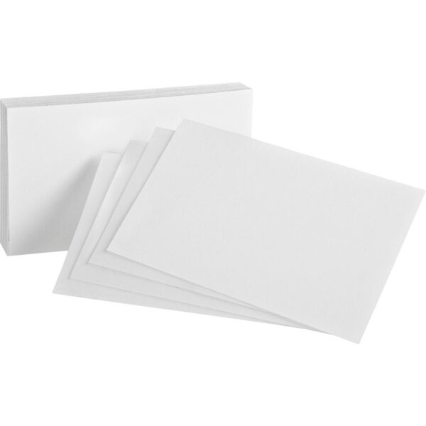 Oxford Plain Index Cards