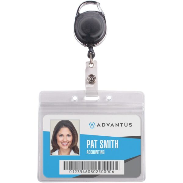 Advantus Badge Reel Holder Combo Pack