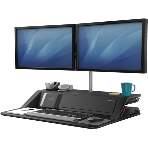 Fellowes Lotus DX Sit-Stand Workstation - Image 3