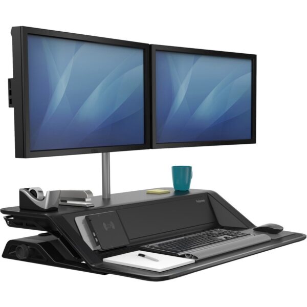 Fellowes Lotus DX Sit-Stand Workstation - Image 4