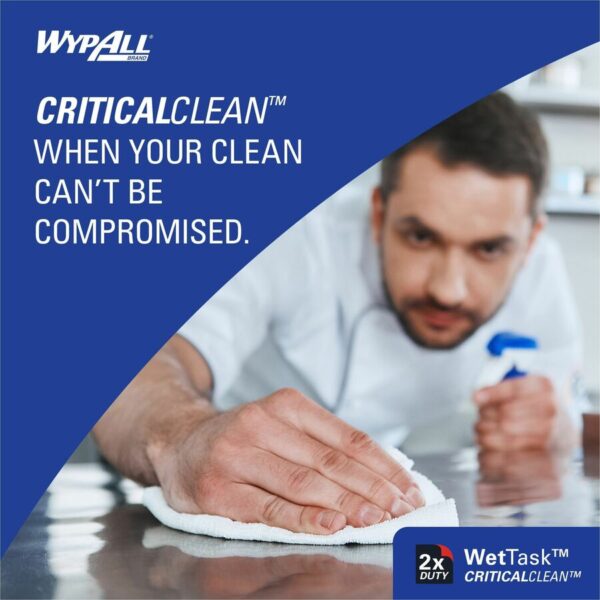 Wypall CriticalClean WetTask Wipers - Image 4