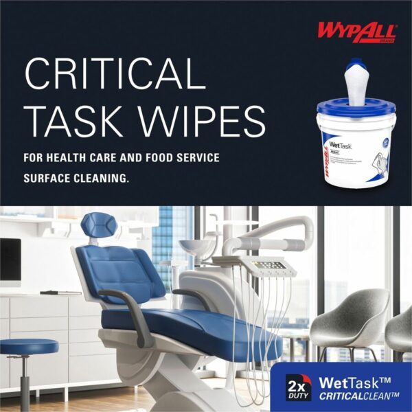 Wypall CriticalClean WetTask Wipers - Image 7