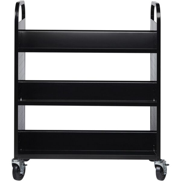 Lorell Double-sided Book Cart - Image 4