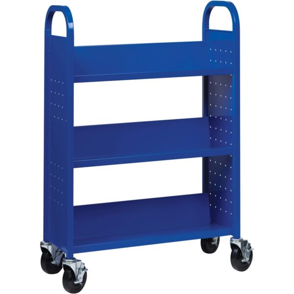 Lorell Single-sided Book Cart - Image 3