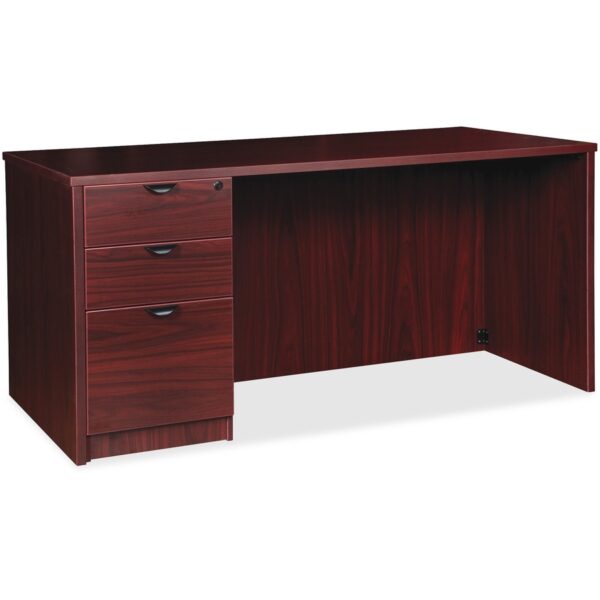 Lorell Prominence 2.0 Left-Pedestal Desk