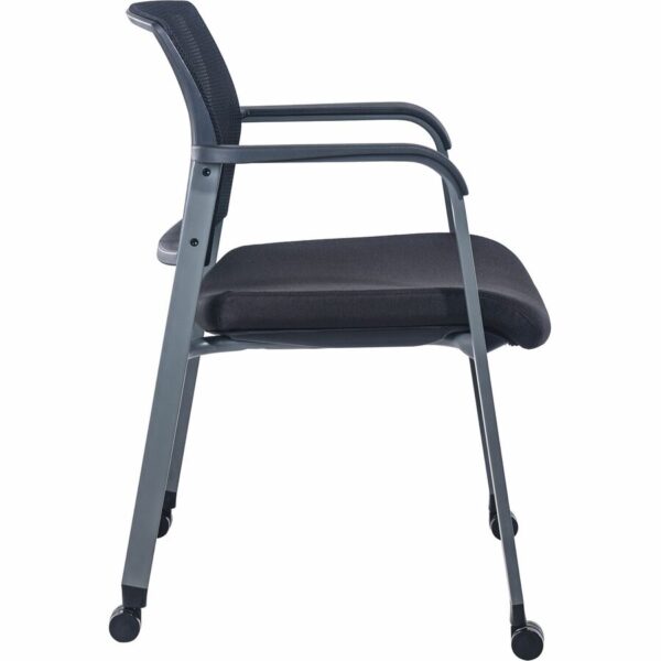 Lorell Mesh Back Guest Chair with Casters - Image 3