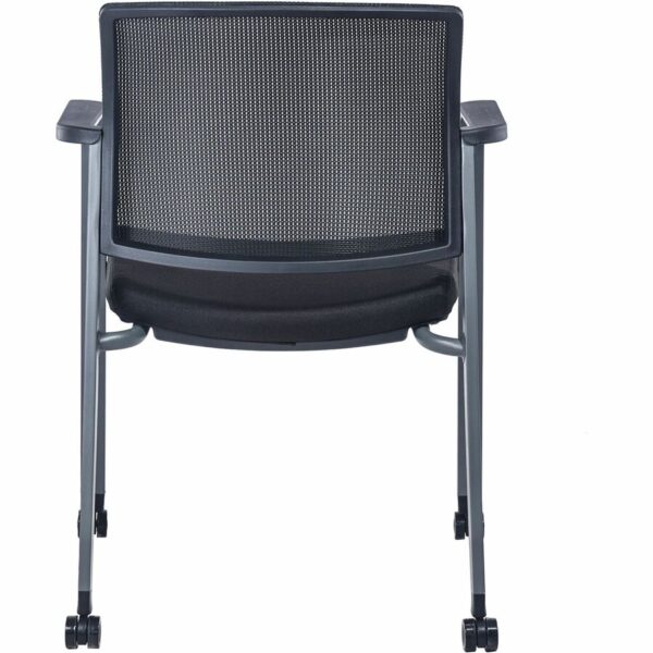 Lorell Mesh Back Guest Chair with Casters - Image 4