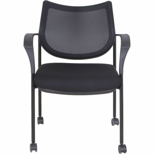 Lorell Mesh Back Guest Chair with Arms - Image 2