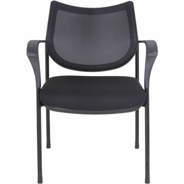 Lorell Mesh Back Guest Chair with Arms - Image 3