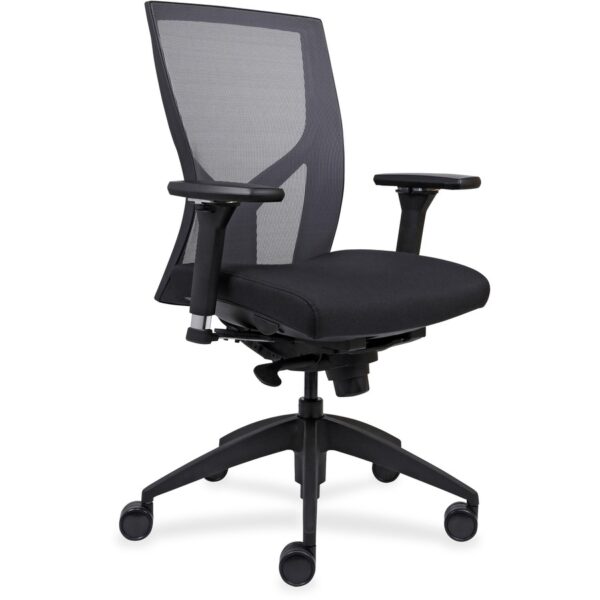 Lorell Justice Series Mesh High-Back Chair