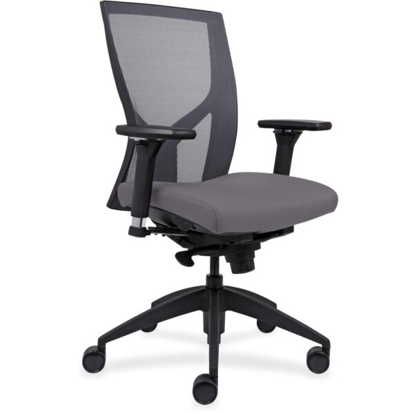 Lorell Justice Series Mesh High-Back Chair