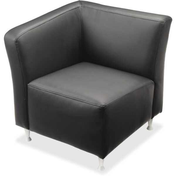 Lorell Fuze Modular Series Right Lounge Chair