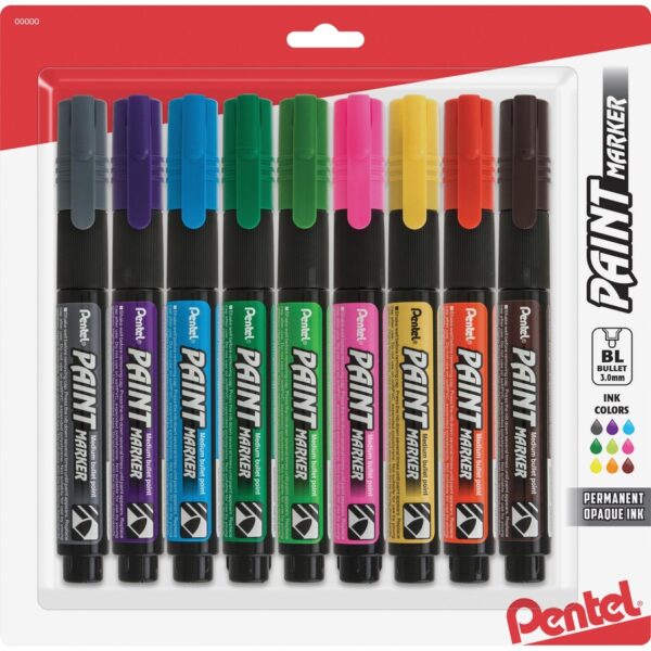 Pentel Opaque Bullet Tip Paint Markers