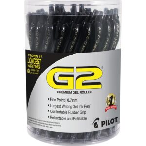 A tub of black g 2 premium gel polish.