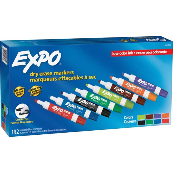 Expo Low-Odor Dry-erase Markers