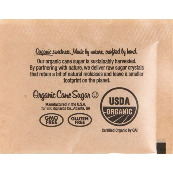 Genuine Joe Turbinado Natural Cane Sugar Packets - Image 5