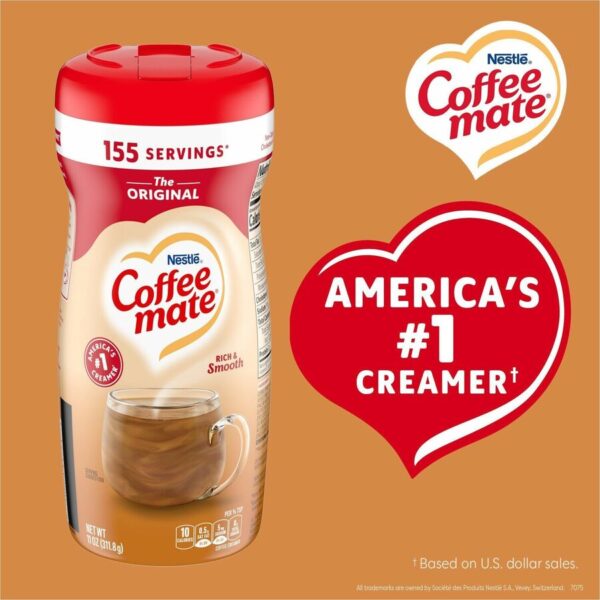 Coffee mate Original Powdered Creamer Canister - Gluten-Free - Image 3