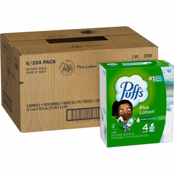 Puffs Plus Lotion Facial Tissues