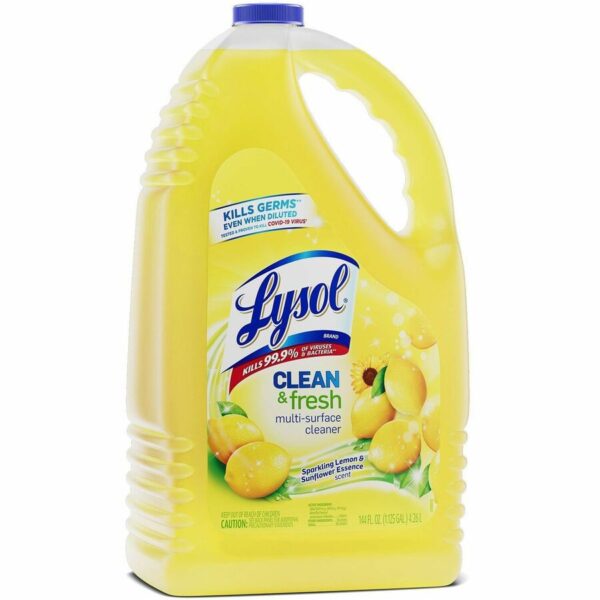 Lysol Clean/Fresh Lemon Cleaner - Image 2