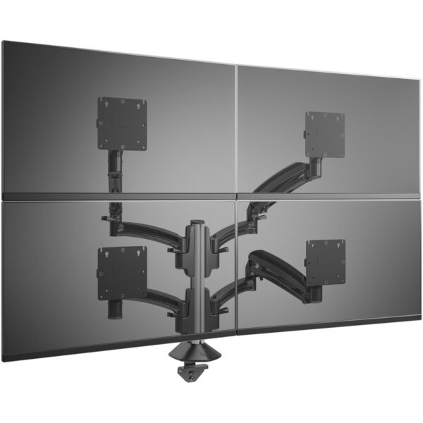 Chief Kontour K1C420B Mounting Arm for Monitor, TV, All-in-One Computer - Black - TAA Compliant