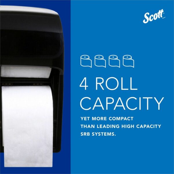 Scott Pro High-Capacity Coreless Standard Roll Toilet Paper Dispenser - Image 5