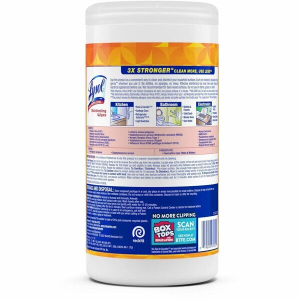 Lysol Brand New Day Disinfecting Wipes - Image 5