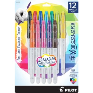 A package of 1 2 pilot frixion colors pens.