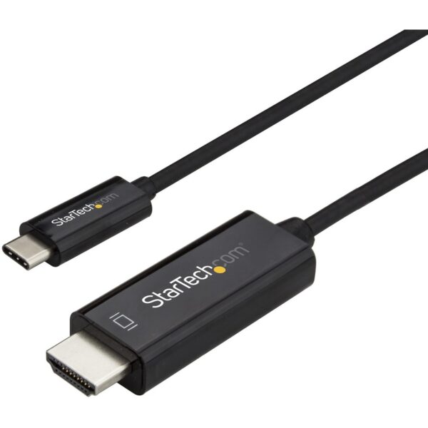 StarTech.com 3 m (10 ft.) USB-C to HDMI Cable - 4K at 60Hz - Black