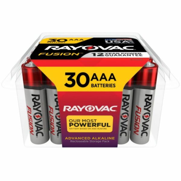 Rayovac Fusion Alkaline AAA Batteries