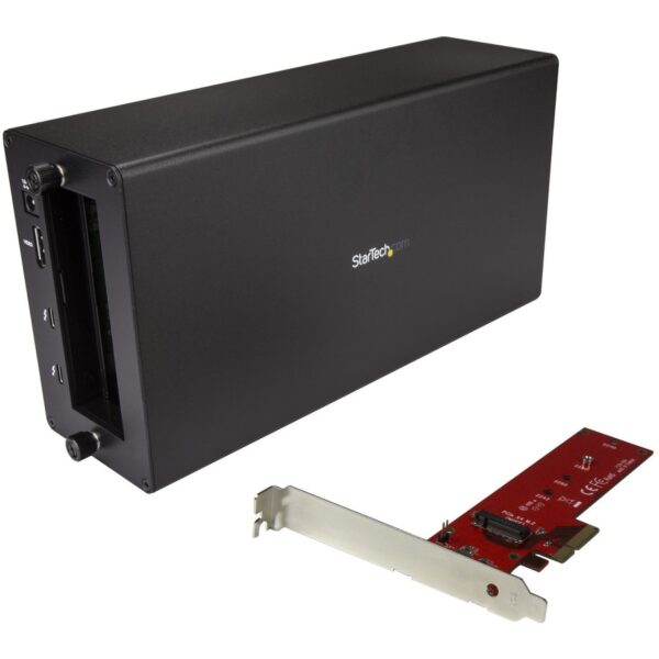 StarTech.com Thunderbolt 3 to PCIe M.2 adapter - Chassis + Card