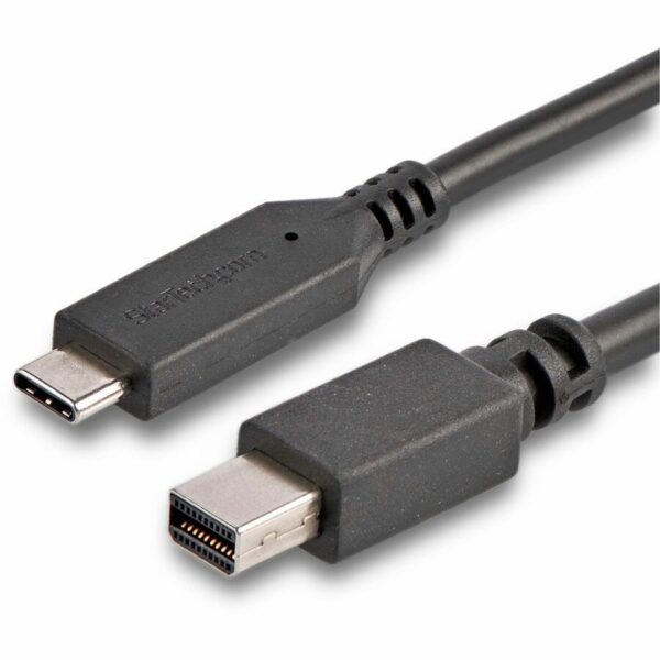 StarTech.com 1.8m / 6 ft USB-C to Mini DisplayPort Cable-USB C to mDP Cable-4K 60Hz-Black