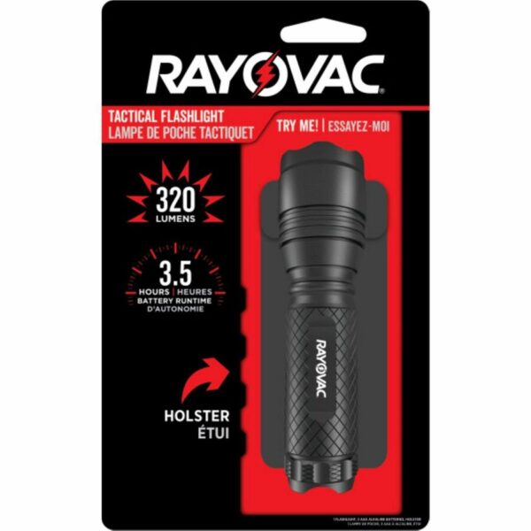 Rayovac RoughNeck 3AAA LED Tactical Flashlight