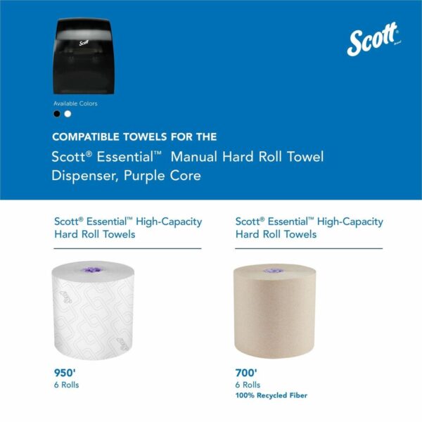 Scott Essential Manual Hard Towel Dispenser - Image 6