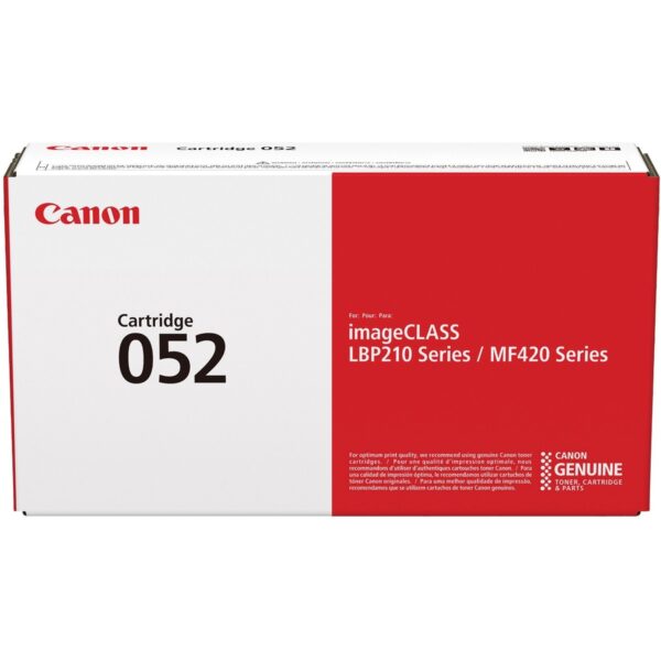 Canon 052 Original Laser Toner Cartridge - Black - 1 Each