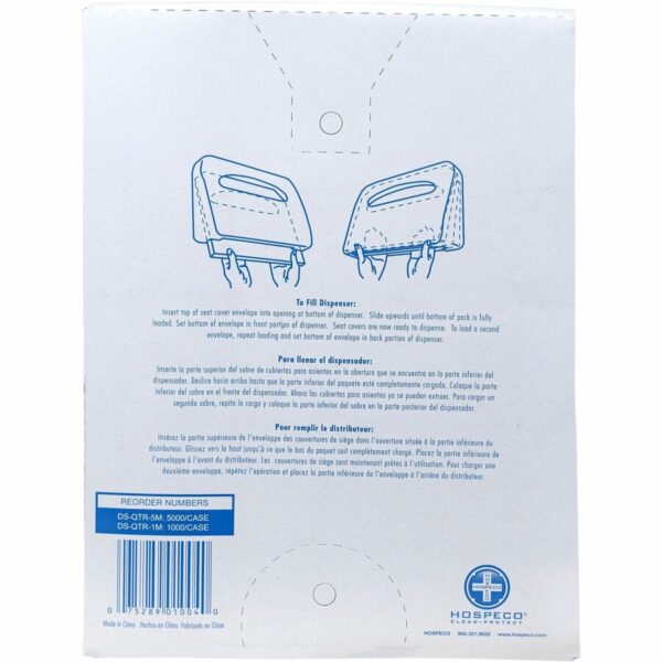 Impact 1/4-fold Toilet Seat Covers - Image 2