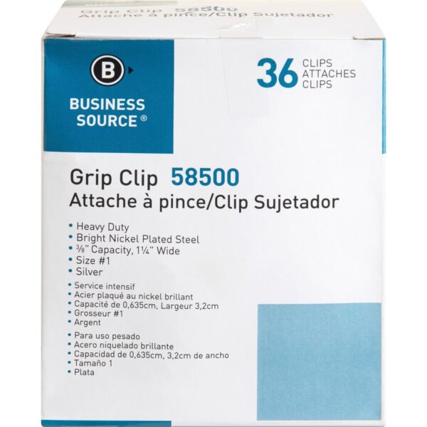 Business Source Bulldog Grip Clips - Image 3