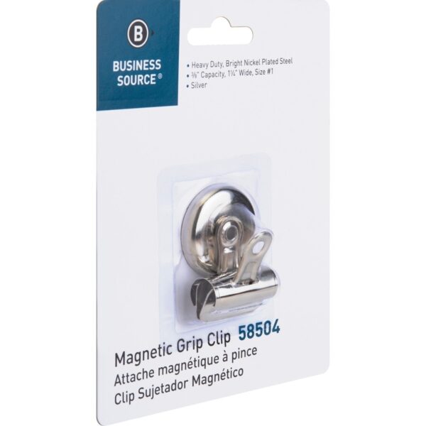 Business Source Magnetic Grip Clips - Image 2