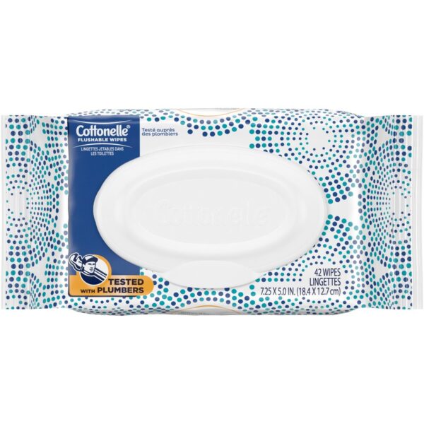 Cottonelle Flushable Wet Wipes - Image 2