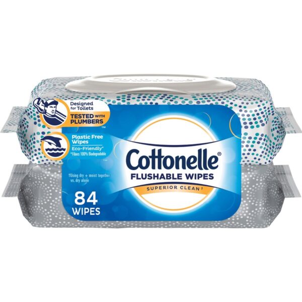 Cottonelle Flushable Wet Wipes - Image 5