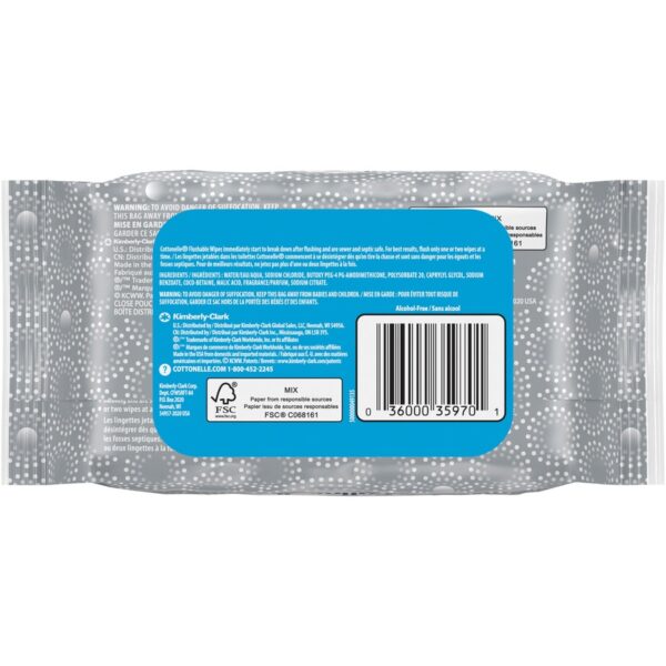 Cottonelle Flushable Wet Wipes - Image 6