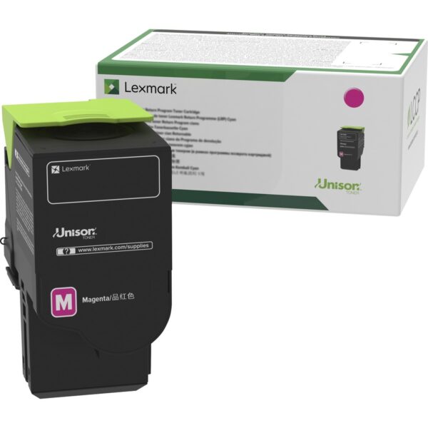 Lexmark Unison Original Ultra High Yield Laser Toner Cartridge - Magenta - 1 Each