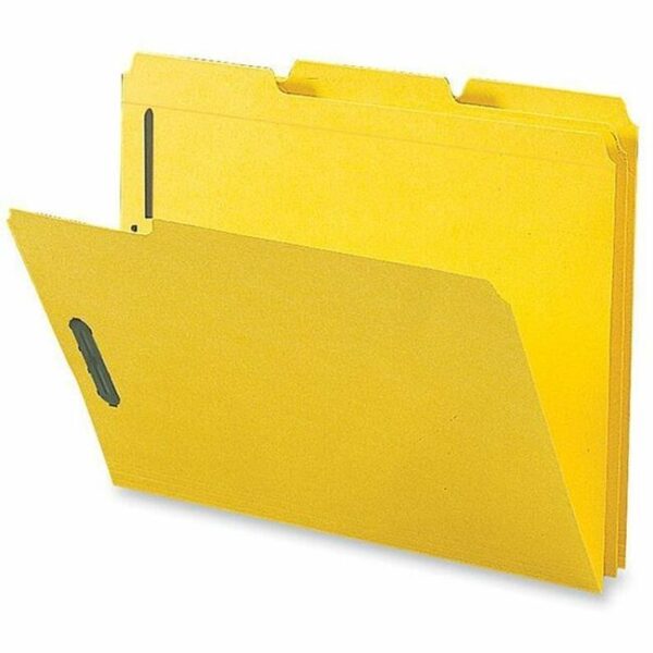 Business Source 1/3 Tab Cut Letter Recycled Fastener Folder