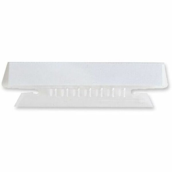 Business Source Plastic Clear Tabs