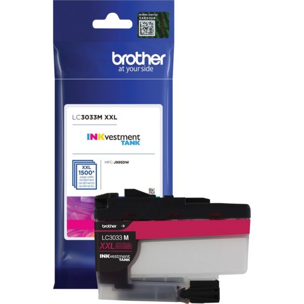 Brother LC3033M Original Inkjet Ink Cartridge - Single Pack - Magenta - 1 Each