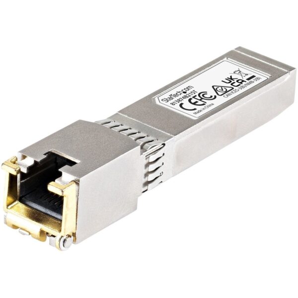 StarTech.com HP 813874-B21 Compatible SFP+ Transceiver Module - 10GBASE-T