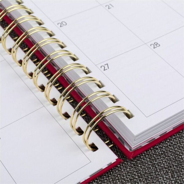 At-A-Glance Harmony Hardcover Daily Monthly Planner, Berry, Medium, 7" x 8 3/4" - Image 3