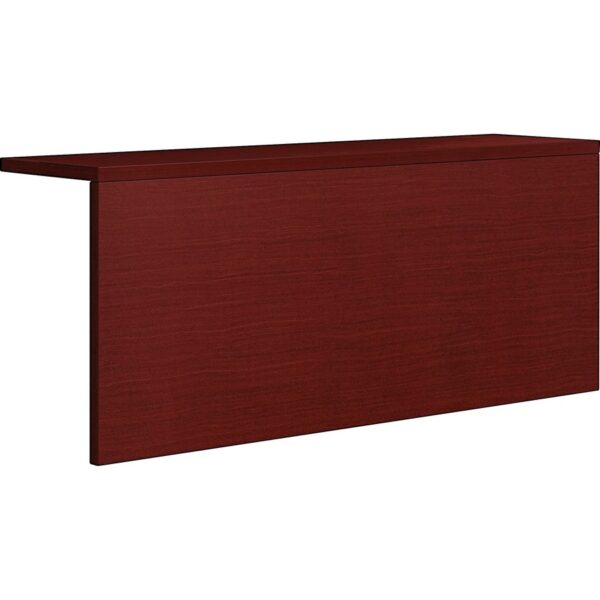 Lorell Prominence 2.0 Mahogany Laminate Reception Countertop - Image 2