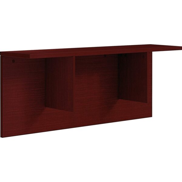 Lorell Prominence 2.0 Mahogany Laminate Reception Countertop