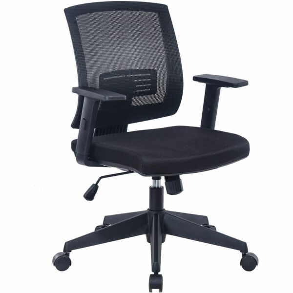 Lorell SOHO Mesh Mid-back Task Chair